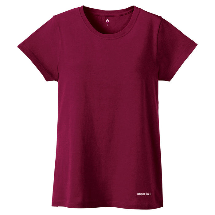 Montbell Cotton T One Point Logo Women's