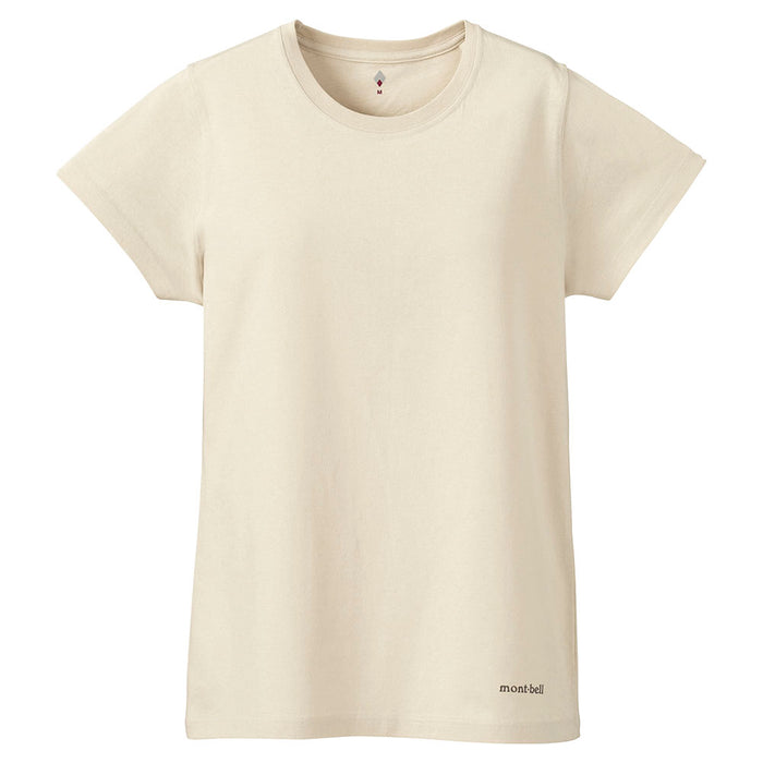 Montbell Cotton T One Point Logo Women's