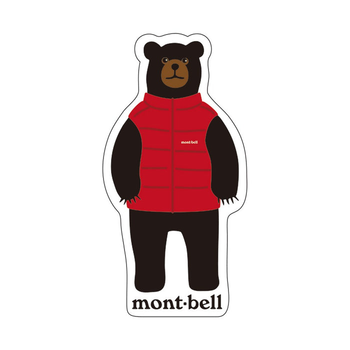 Montbell Sticker Monta Bear #3