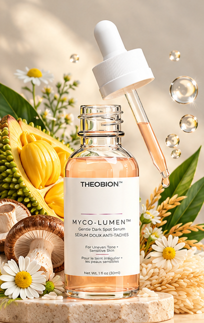 MYCO-LUMEN Gentle Dark Spot Serum with jackfruit, mushrooms and chamomile