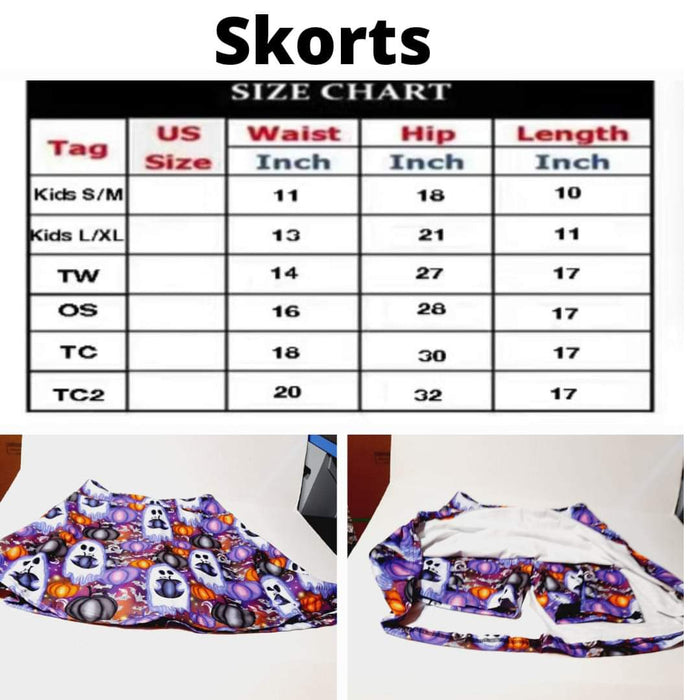 Neon dog skort