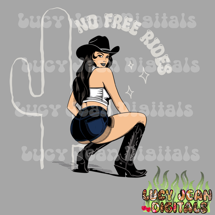 No free Rides PNG (2 color ways)