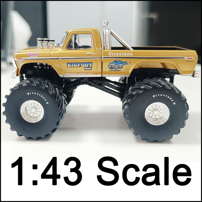 NOT A TOY - Gold 50th Anniversary 1:43 Greenlight Collectibles BIGFOOT #1 Die-Cast