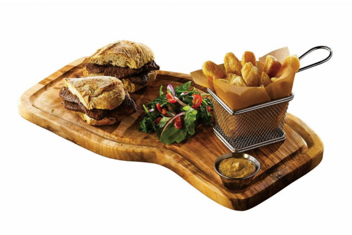 Olive Wood Serving Board 40cm X 21cm