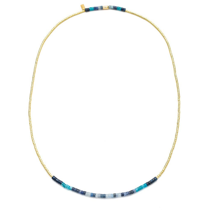 Ombre Stone Wrap - Midnight/Gold
