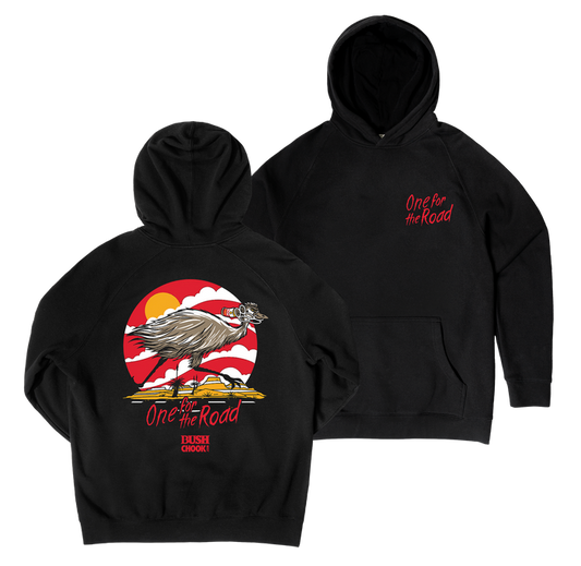 One For the Road Hoodie Black