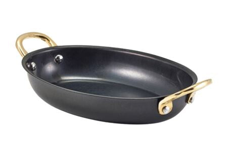 Oval Dish Vintage Steel 18.5 x 13.5cm 50cl / 17.5oz (Box Of 6)