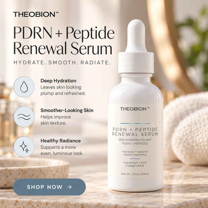 PDRN + Peptide Renewal Serum: deep hydration, smoother-looking skin, healthy-looking radiance