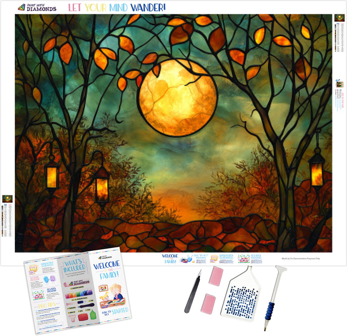 Peaceful Harvest Moon