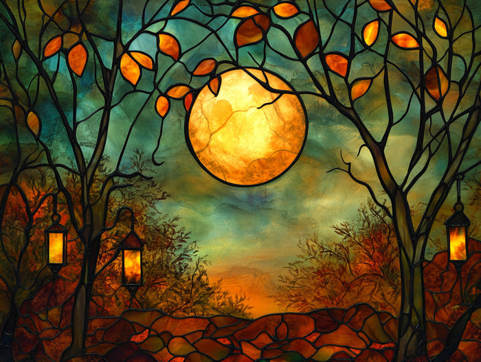 Peaceful Harvest Moon