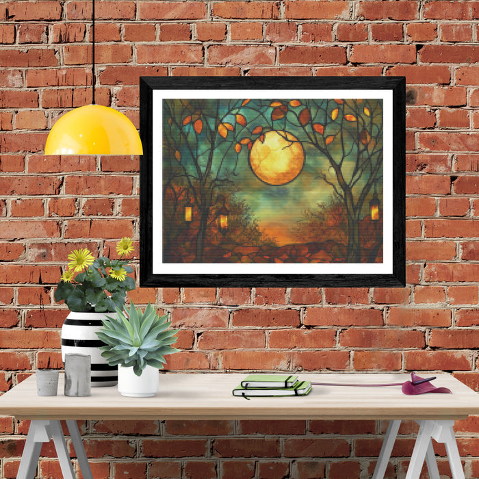 Peaceful Harvest Moon