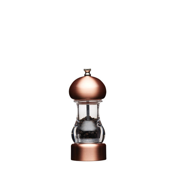Pepper Mill Acrylic & Copper 14.5Cm