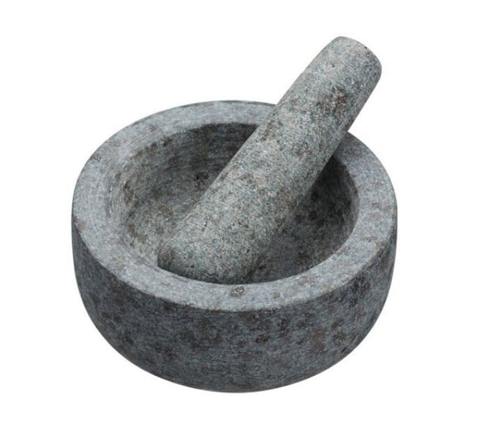 Pestle And Mortar Granite 13Cm Dia (External)  X 8Cm High