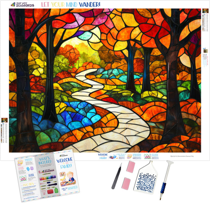 Picturesque Autumn Pathway