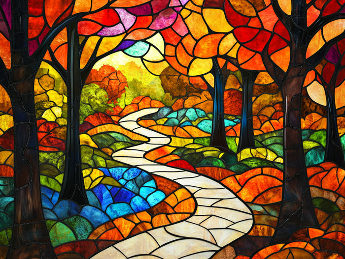 Picturesque Autumn Pathway