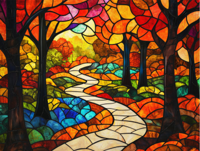 Picturesque Autumn Pathway
