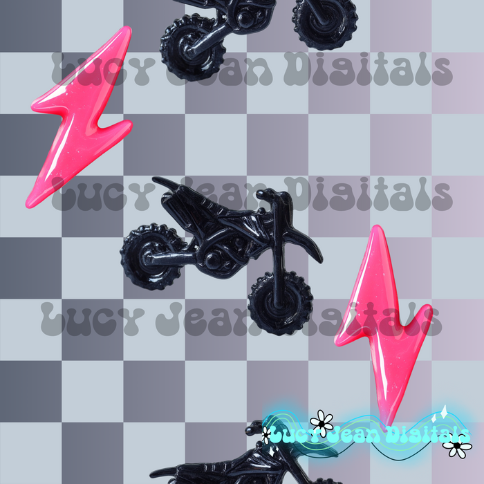 Pink Candy dirtbike Seamless File