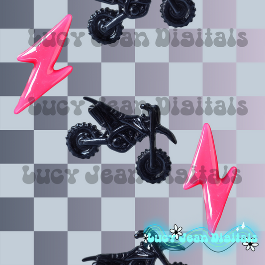 Pink Candy dirtbike Seamless File