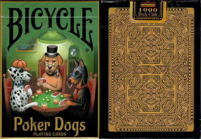 PlayingCardDecks.com-Poker Dogs Bicycle Playing Cards