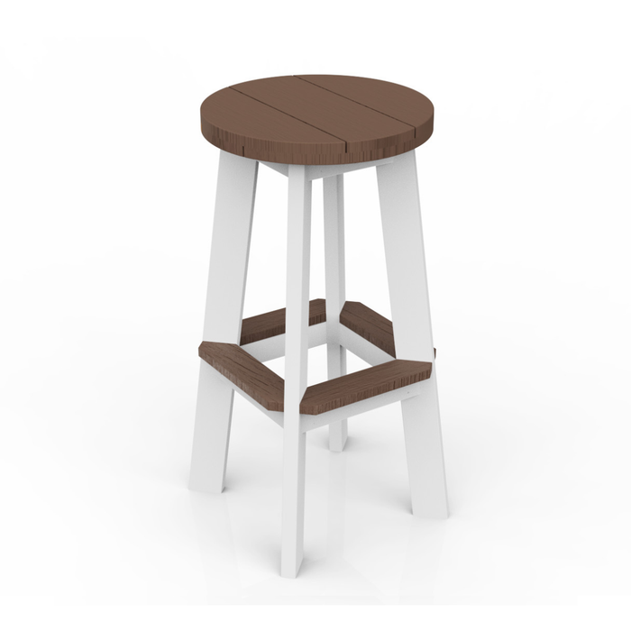 Brazilian Walnut on White