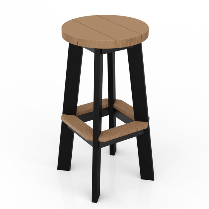 Antique Mahogany on Black