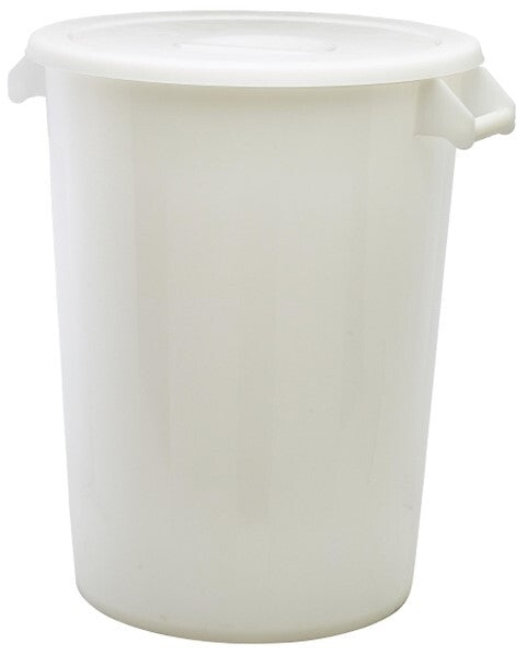 Polyethylene Bin Lid White 53cm (Dia)