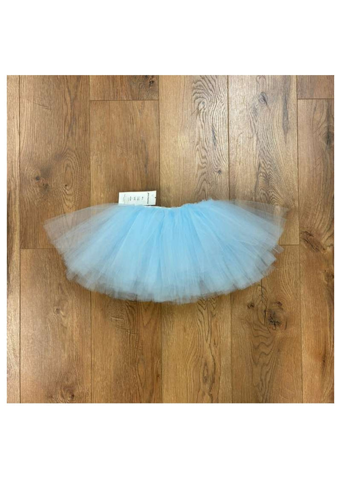 Poze Wear Full Elastic Waist Youth Tutu (Soft Blue)