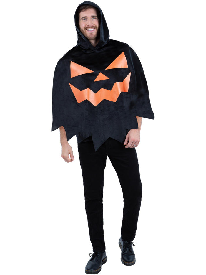 Pumpkin Poncho, Adult Unisex