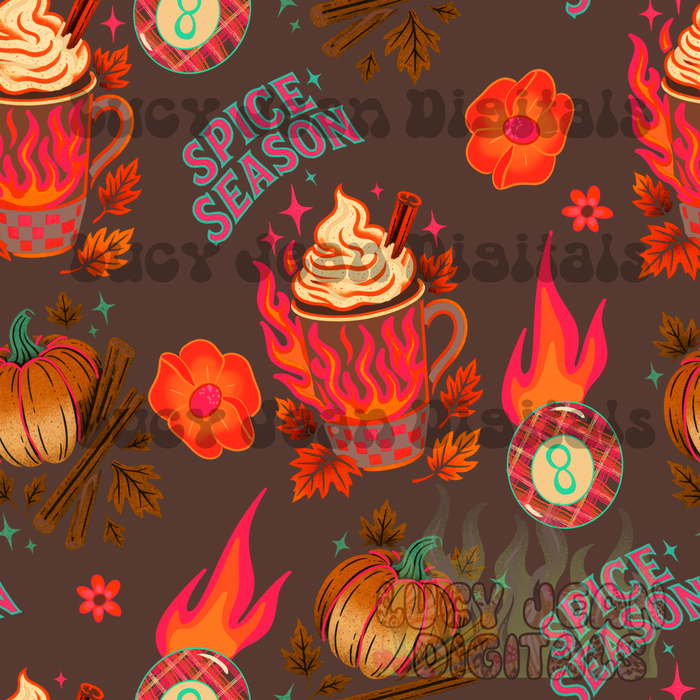 Pumpkin Spice Seamless File