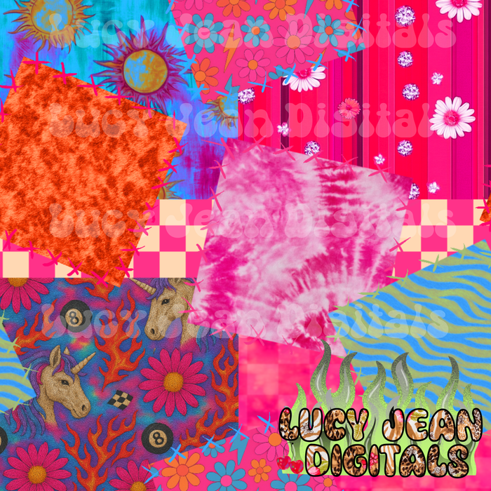 Retro Patch Seamless File