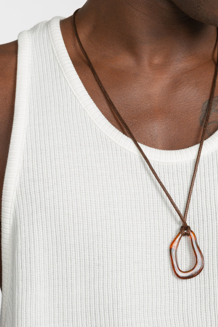 Rib Knit Tank Top - White
