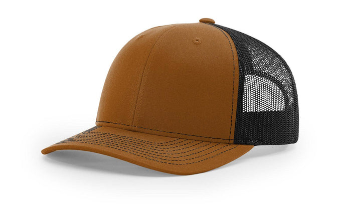 Richardson 112 Trucker Hat - NEW Colors: Caramel/Black