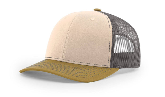 Richardson 112 Trucker Hat - NEW Colors: Caramel/Black