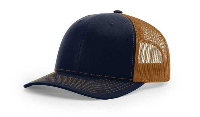 Richardson 112 Trucker Hat - NEW Colors: Mink Beige/Charcoal/Amber Gold