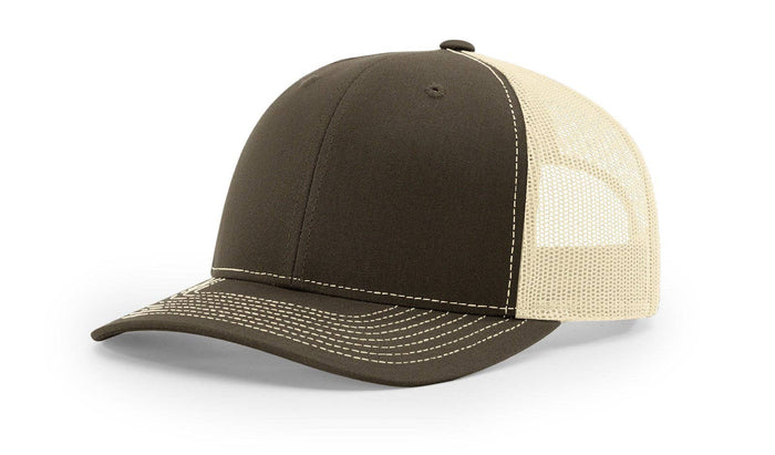 Richardson 112 Trucker Hat - NEW Colors: Navy/Caramel