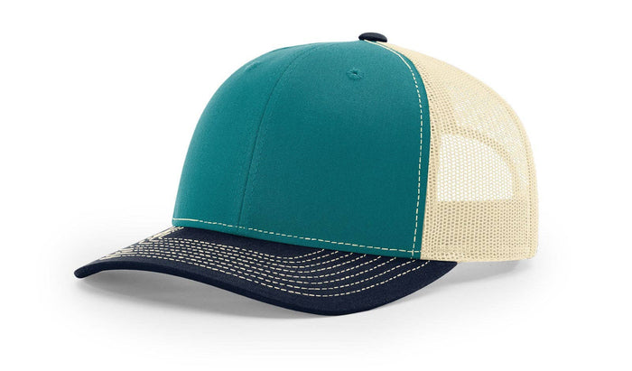 Richardson 112 Trucker Hat - NEW Colors: Navy/Caramel