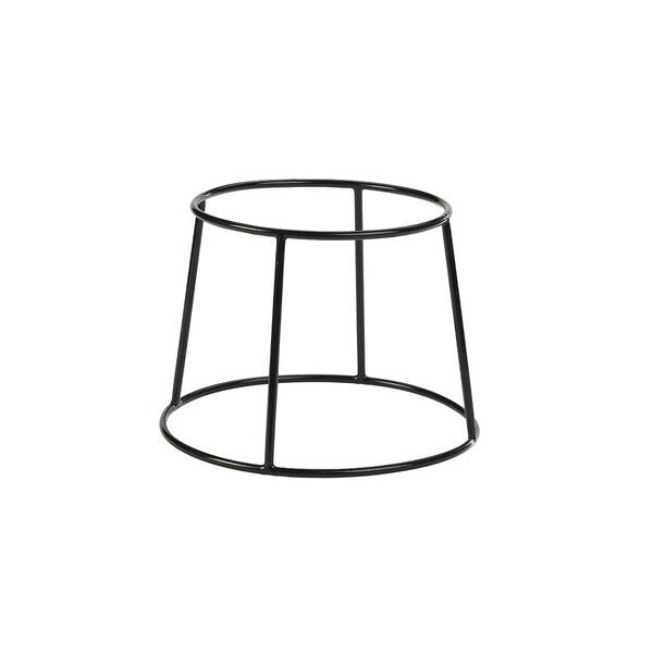Round Buffet Riser Anti-Slip Black