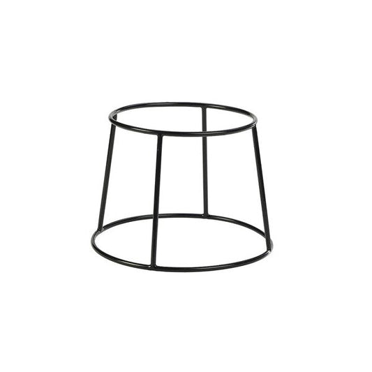 Round Buffet Riser Anti-Slip Black