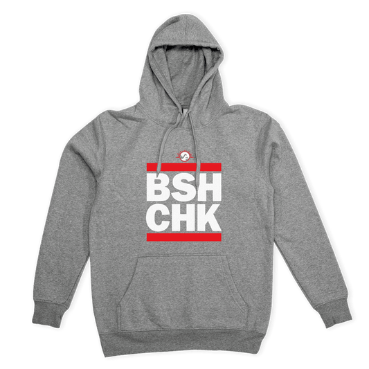 Run the Chooks Hoodie Grey Hoodie Bush Chook