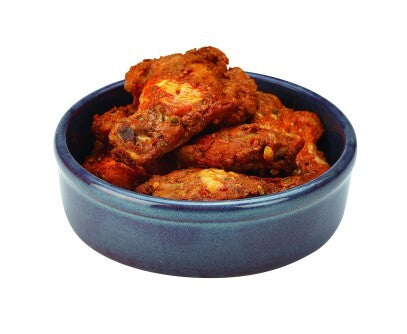 Rustic Stoneware Tapas Dish 13Cm Blue