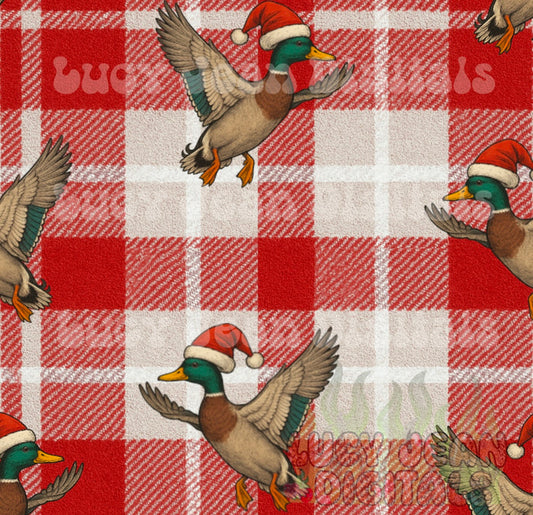 Santa Mallard Seamless File