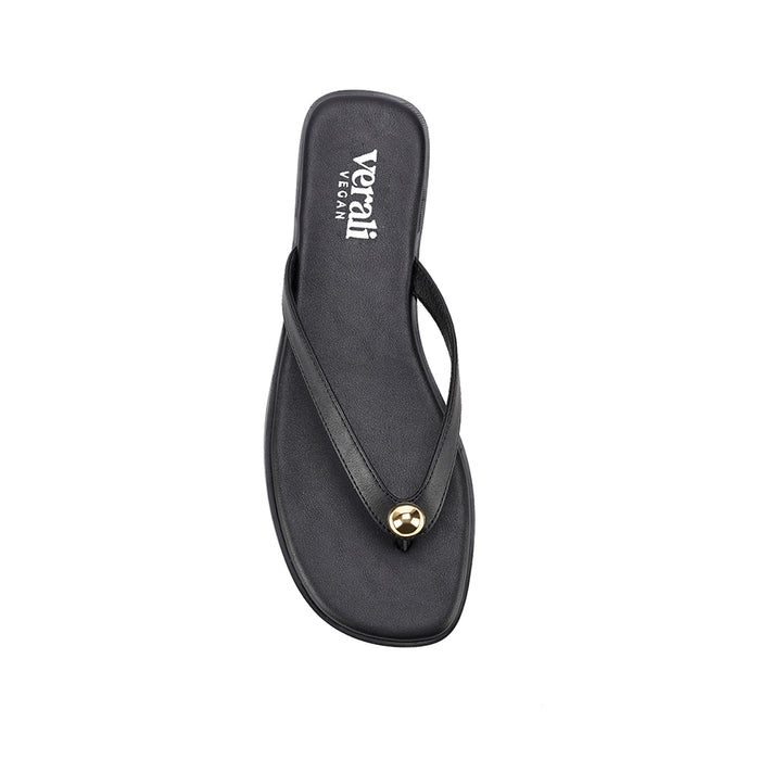Sassy Casual Thongs - Black