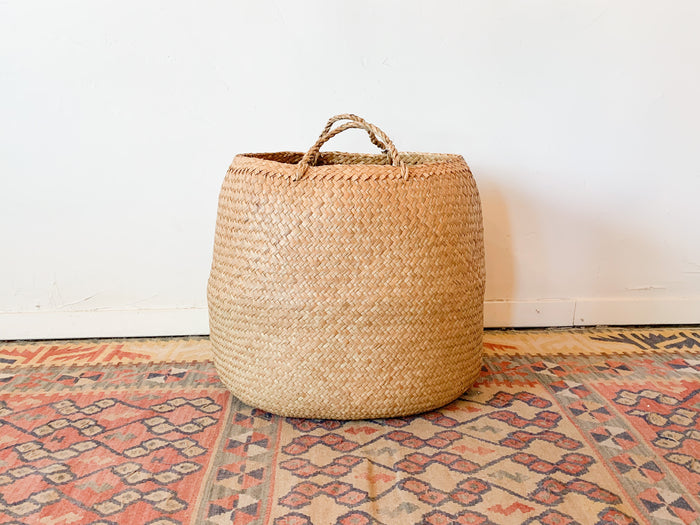 Seagrass Basket with Handles
