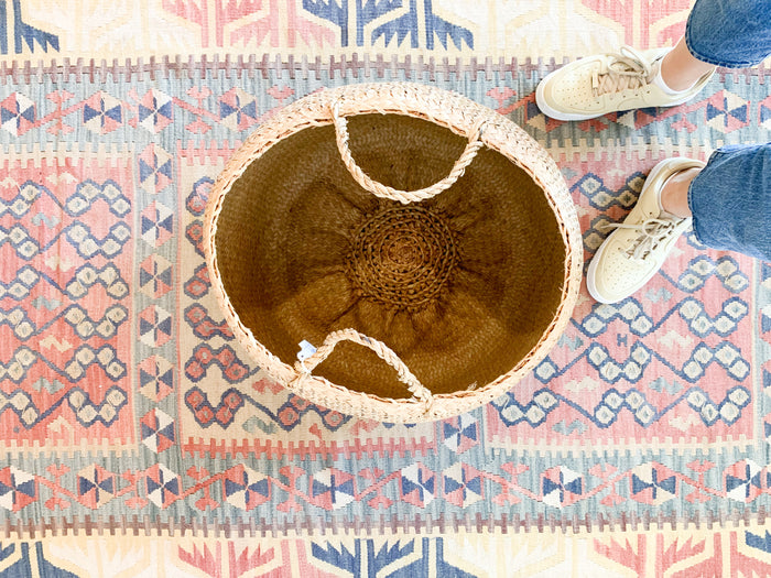 Seagrass Basket with Handles