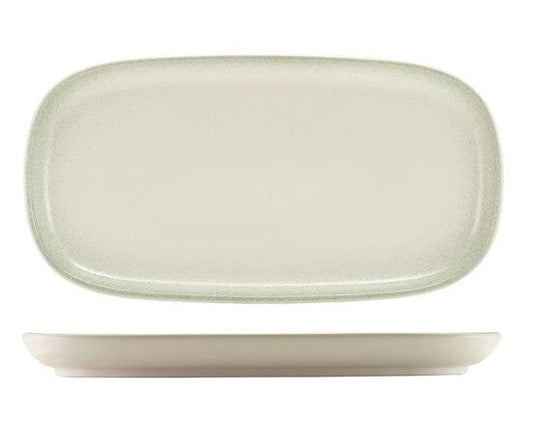Sereno Porcelain Cirrus Rectangular Platter 35 X 18cm (Box Of 6)