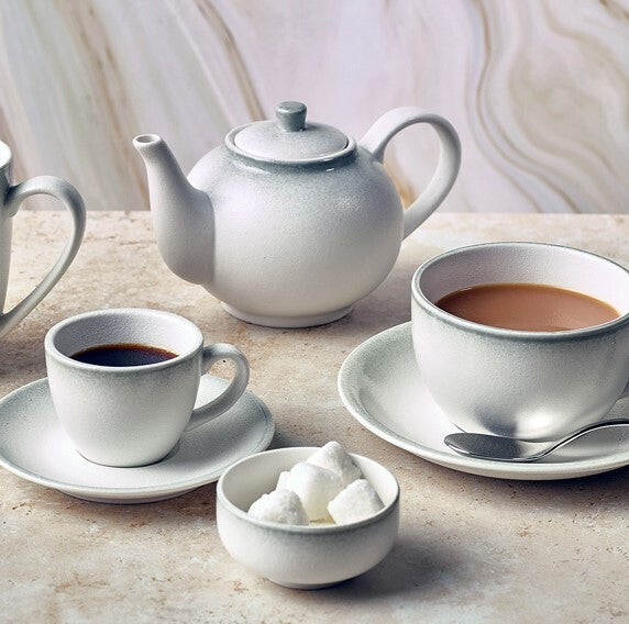 Sereno Porcelain Cirrus Saucer 16cm (Box Of 6)