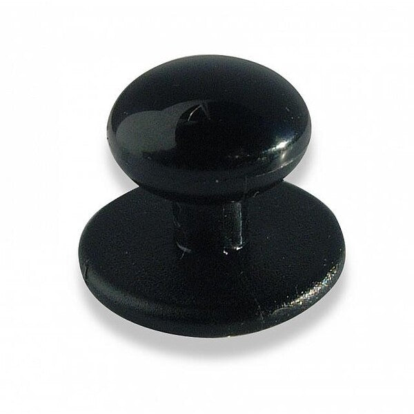 Set Of 12 Black Studs