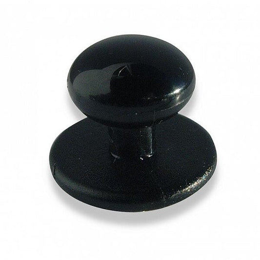 Set Of 12 Black Studs