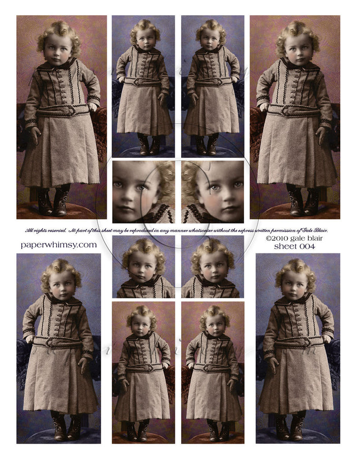 Sheet 004 PRINTED - paperwhimsy