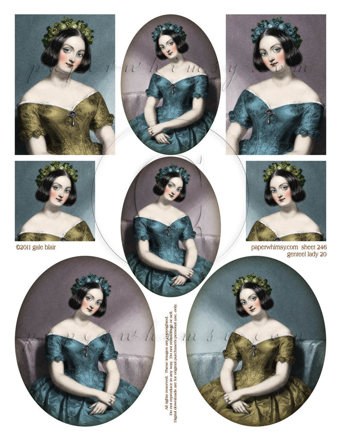 Sheet 246 PRINTED - paperwhimsy